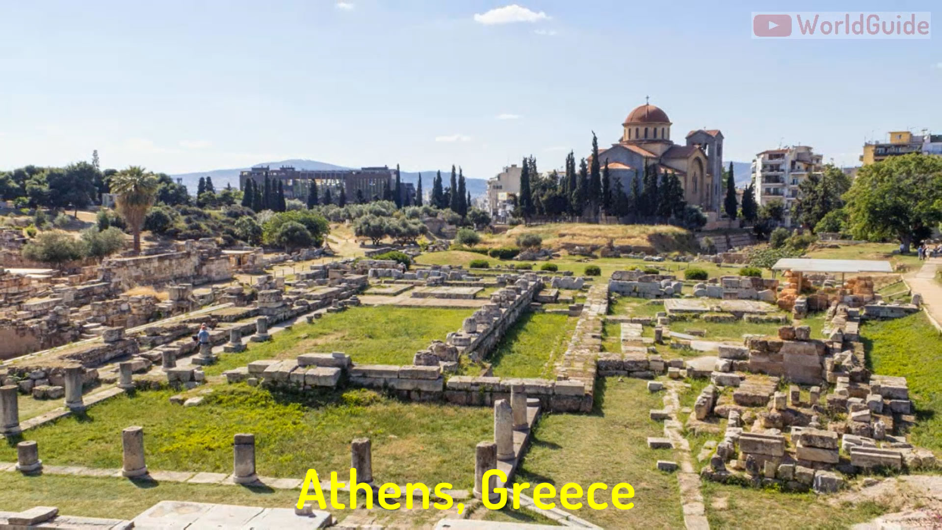 athens greece historical sites